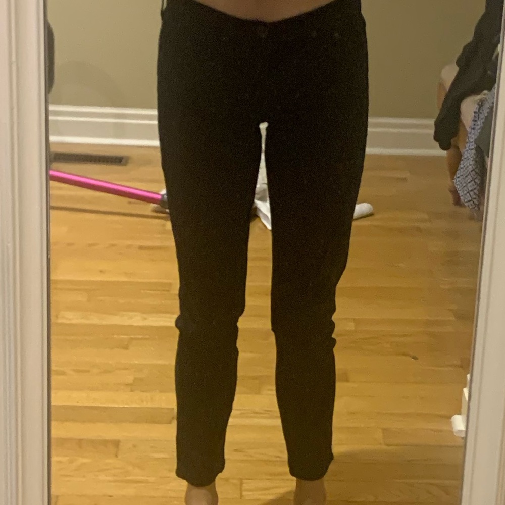 Designer Vince Soft Denim Black Jeans Size 25